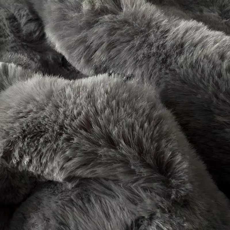 Pillow Case Winter Padded and Thickened A Pair of cases Home Textiles 48x74cm Solid Color Highgrade 2 Covers Home Decoration C251028