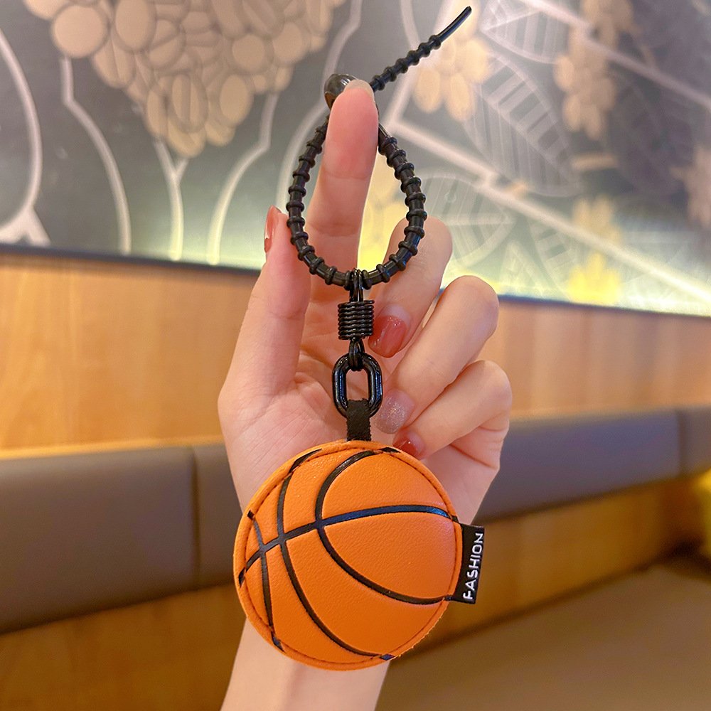 New Arrival Keychains Baseball Football Basketball Volleyball Leather Small Charms for European and American Women's Bags Wholesale 2026