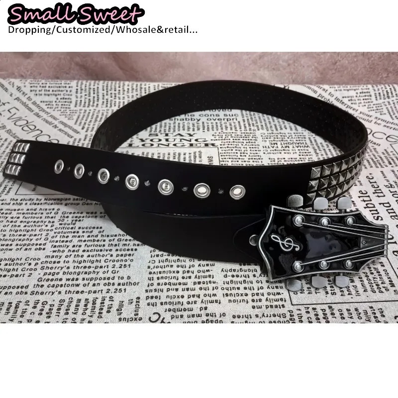 Grunge Punk Rivet Belt Y2K Girls Waistband Belts Gothic MenWomens Steampunk Belt Music Festival Streetwear Accessories Belts 251027