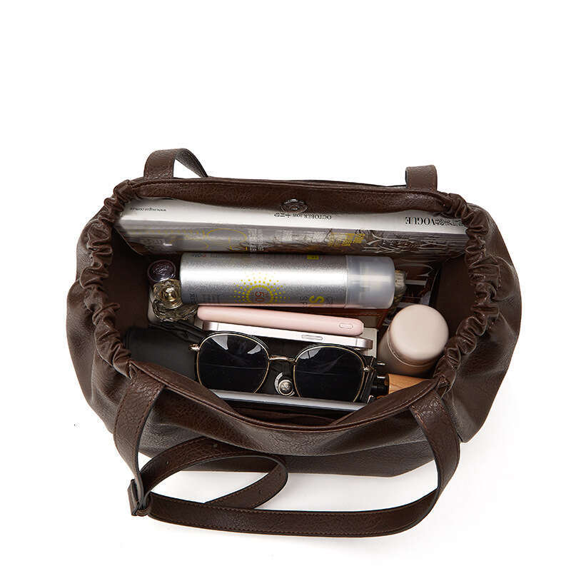 Large Capacity Tote For Work Commute Fashion Casual Handbag Shoulder Solid Free Shipping Color Simple Crossbody Women's Bag Trendy