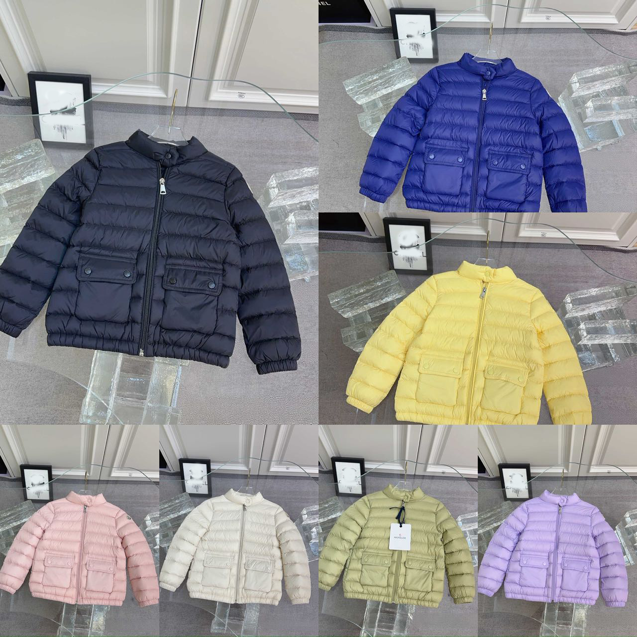 2025 winter designer kids coat luxury down jacket for kid designers baby outerwear children warm coat boy girl clothes size 110-160cm W37