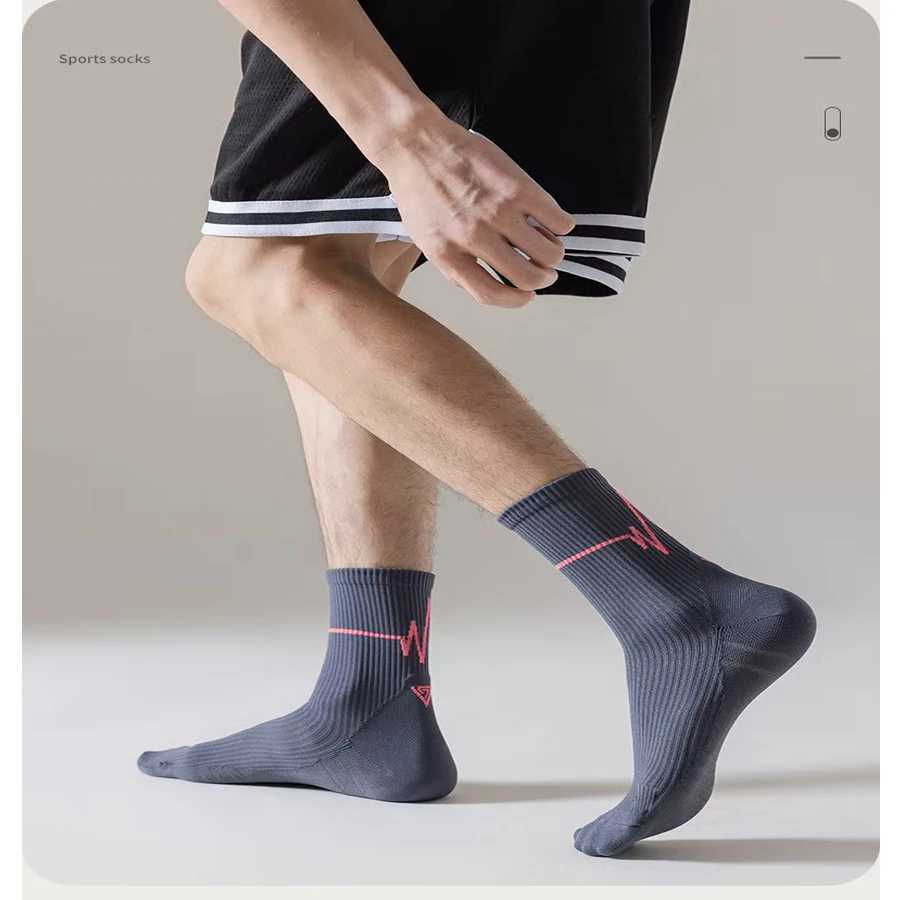 13Pair Professional Running Socks Mens Women Marathon Whiteline Cycling Socks Men Lady Sport Running Sports Socks J251028