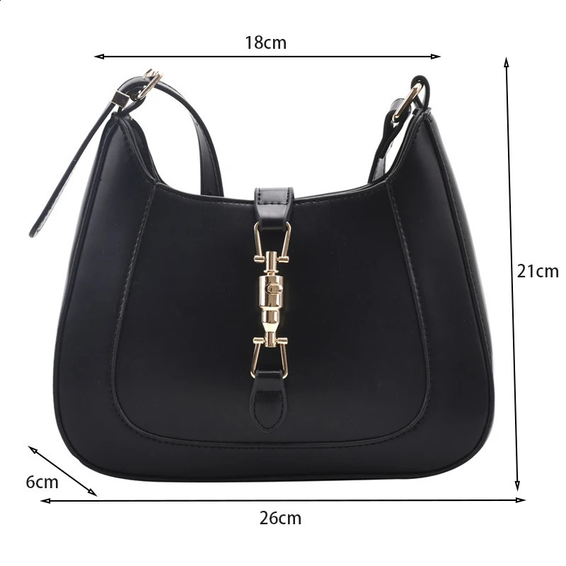 Top Quality Purses and Handbags Leather Shoulder Crossbody Bags for Women Dual Straps Underarm Sac A Main 251018