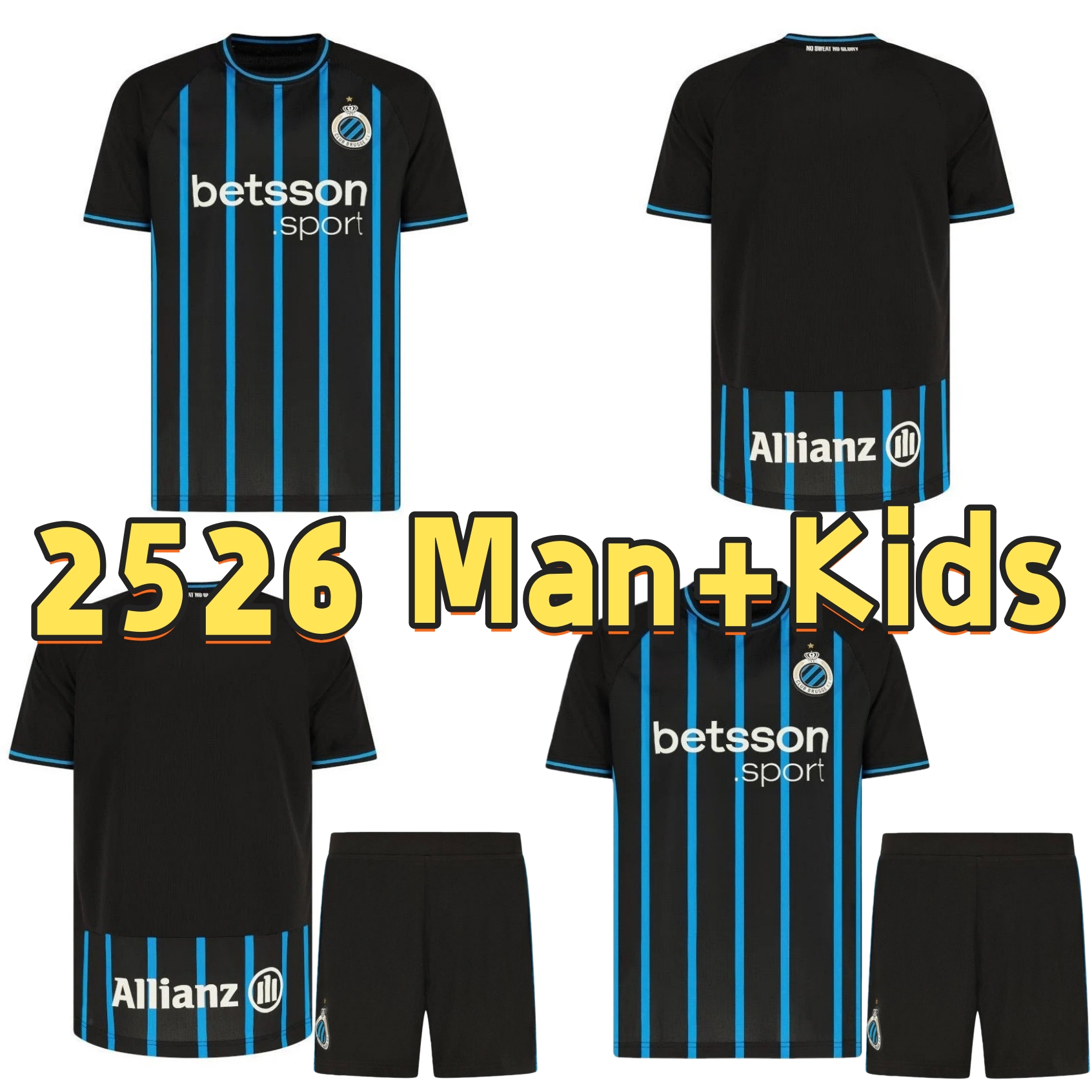 Club Brugge 25 26 Soccer Jerseys Home Away for JUTGLA TALBI MECHELE VERMANT FORBS TZOLIS ORDONEZ BECKER YAREMCHUK uniform men's and children's set football shirt