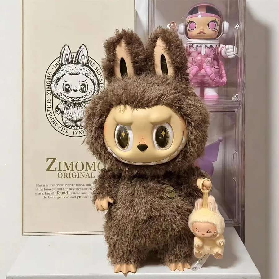 58Cm Zimomo I Found U Vinyl Plush Figure Giant Labubu Anime Collection Model Doll Toys