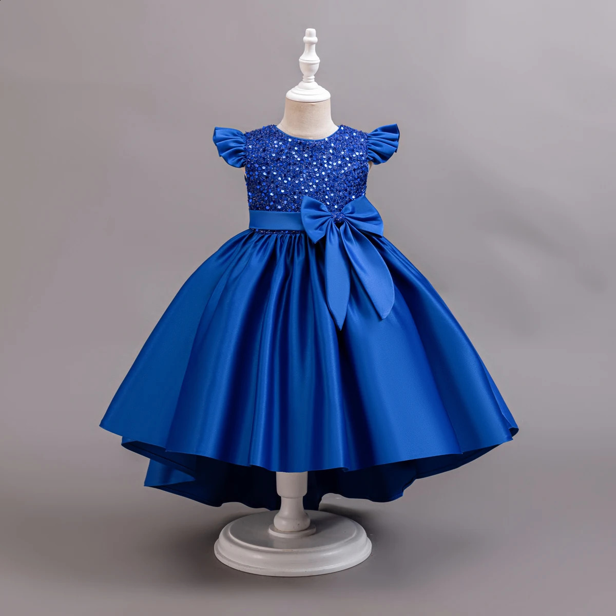 Girl Black Gown Girls Fly Sleeveless Dress Children Wedding Evening Birthday Party Princess Dresses For Children Girls 251023