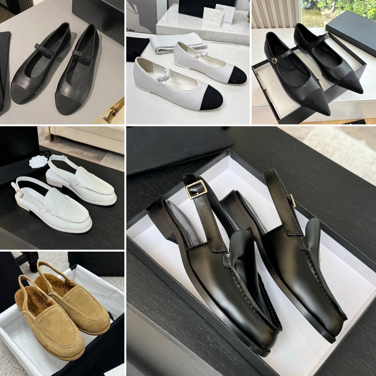 luxury shoes Sandale designer shoes women ballet flats designer heels luxury leather flat shoes slip on ballerina casual shoes designers party free shipping