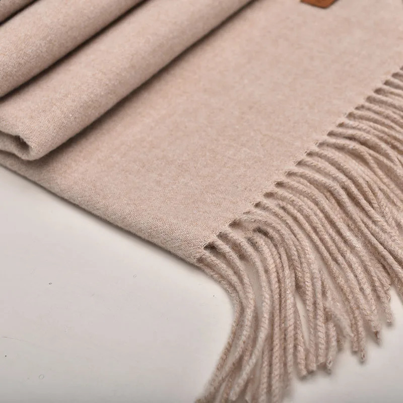 VISROVER 41 colors woman winter scarf fashion female shawls cashmere handfeeling winter wraps solid color winter hijab scarf 251027