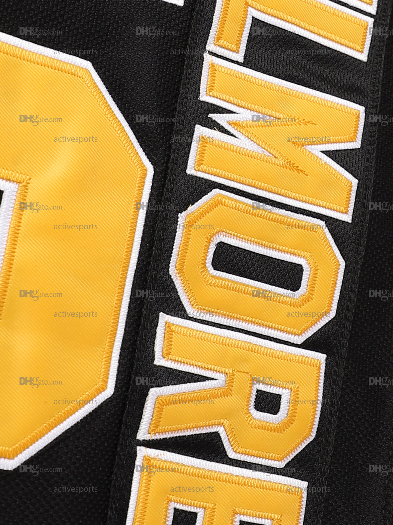IN STOCK Mens 18 Happy Gilmore Black Adam Sandler 1996 Movie Hockey Jersey Double Stitched Name and Number