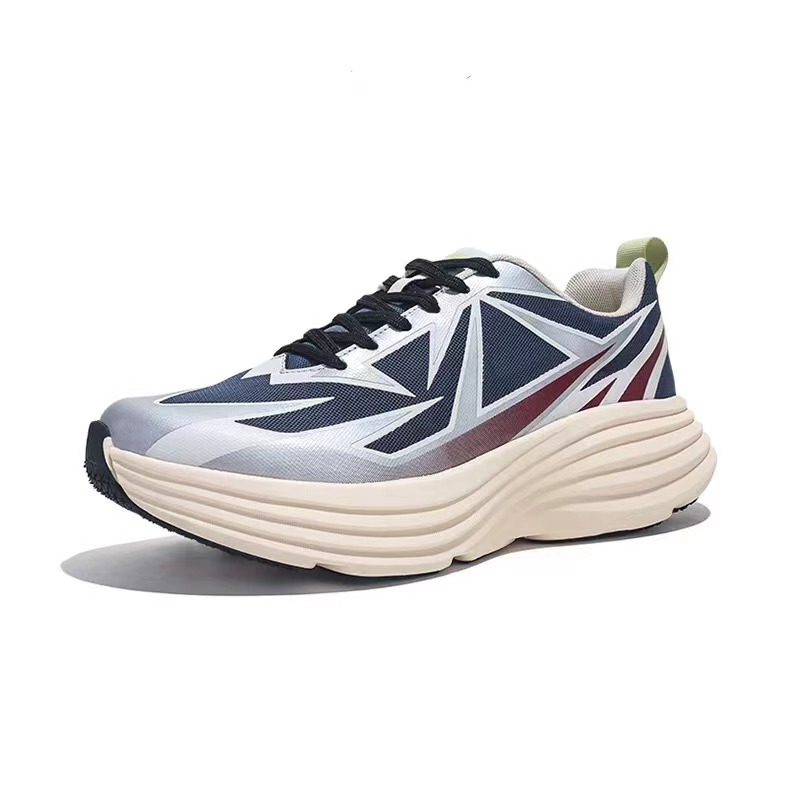 Jifffly men's running 20205 new thick soled height increasing shock absorption lightweight rebound sports shoes