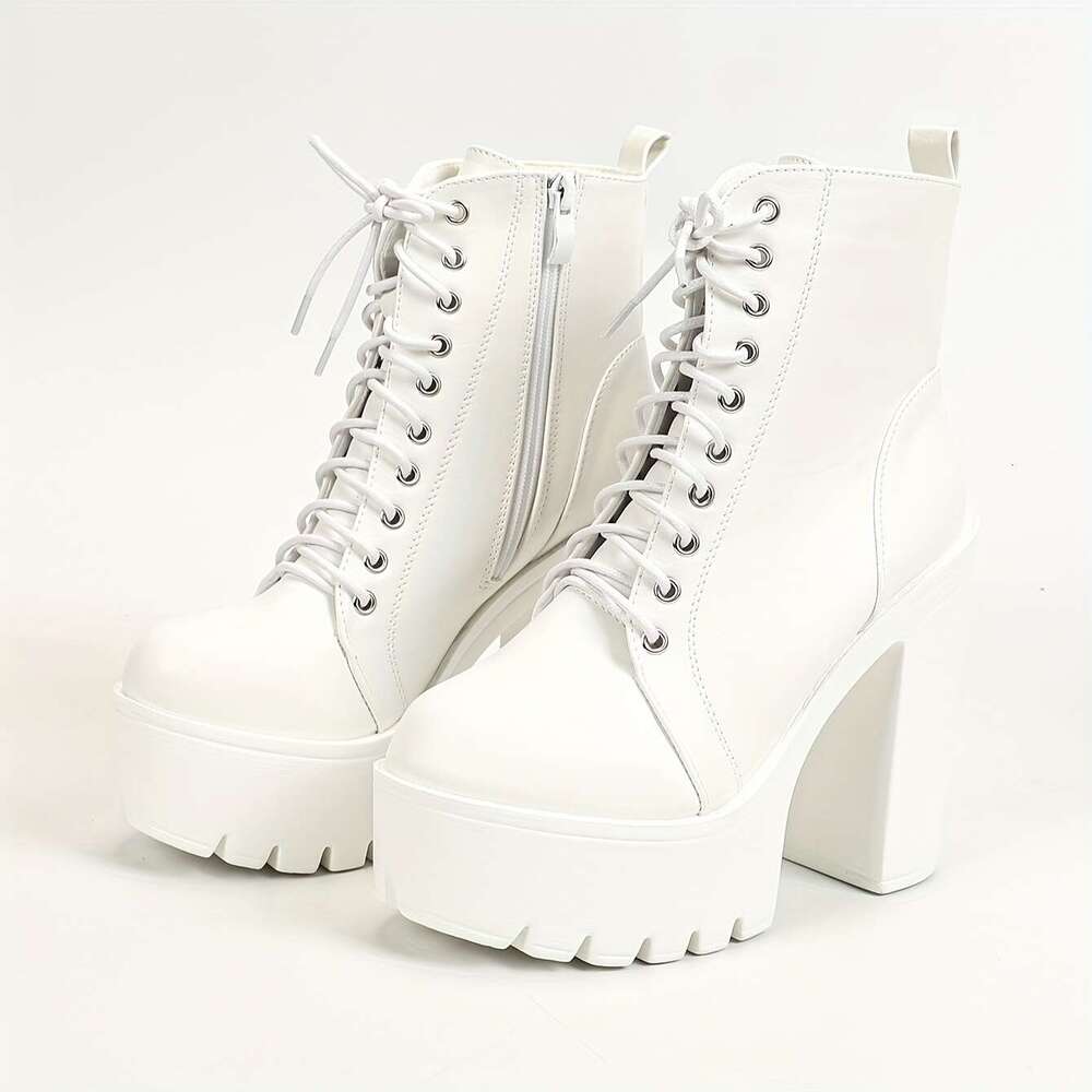 Women's Retro Roman Strap Shoes - Lightweight Synthetic Cover Block Pumps With Round Toe, All-Season Versatile For Casual & Ocns, High Heel Forma