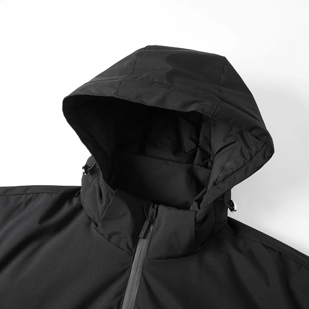 Autumn Winter Outerwear Parkas Men Trendy Brand Hooded Sports Bread Coat Thickened Warm Inner Graphene Padded Jacket 251027