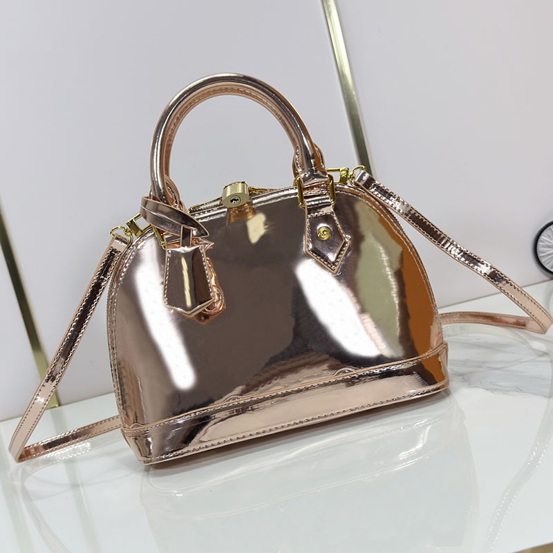 designer shoulder bag bag mini Bag Allmas BB Top Handle Shell Handbag Luxury crossbody bag tote bag Carrying Bag Women Classic Printed Leather Wallet fashion purse