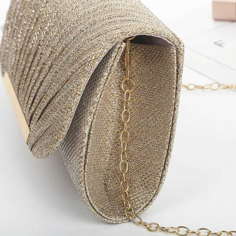 European and American sequined marriage party storage bag womens dinner bag chain singleshoulder womens evening dress bag H251027