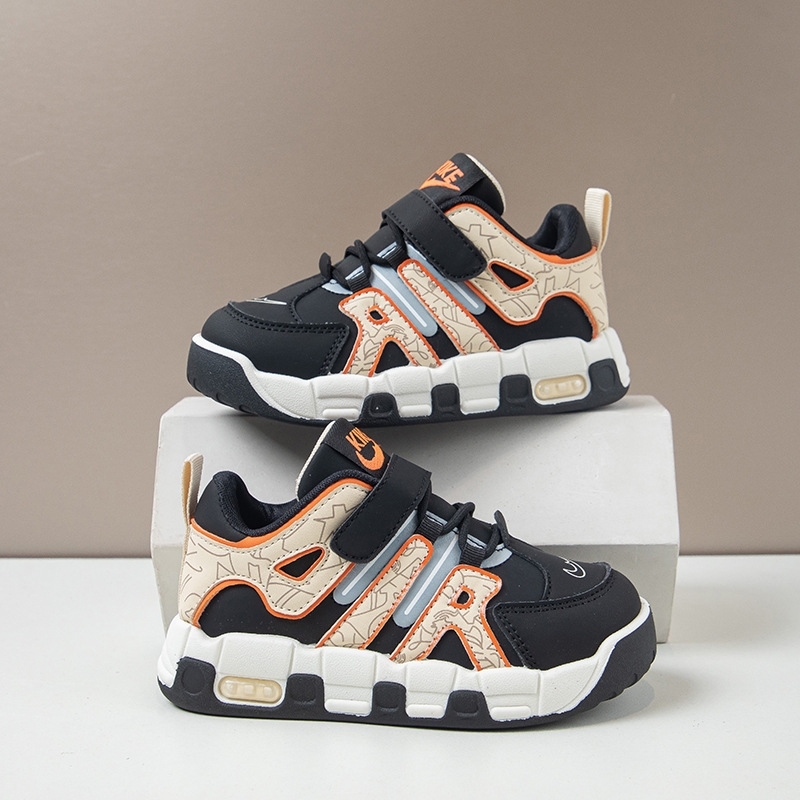 New design Shoes Children's sports shoes Fashion Autumn and Winter New Boys' Running shoes Leather soft soles Big Kids Boys' Casual Sho