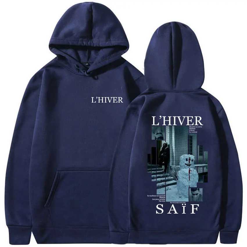 Rapper LHIVER Saif Album New Hoodie Mens Women Hip Hop Pullover Sweatshirt Long Sleeve Retro Hoody Autumn Winter StreetwearXJ251028