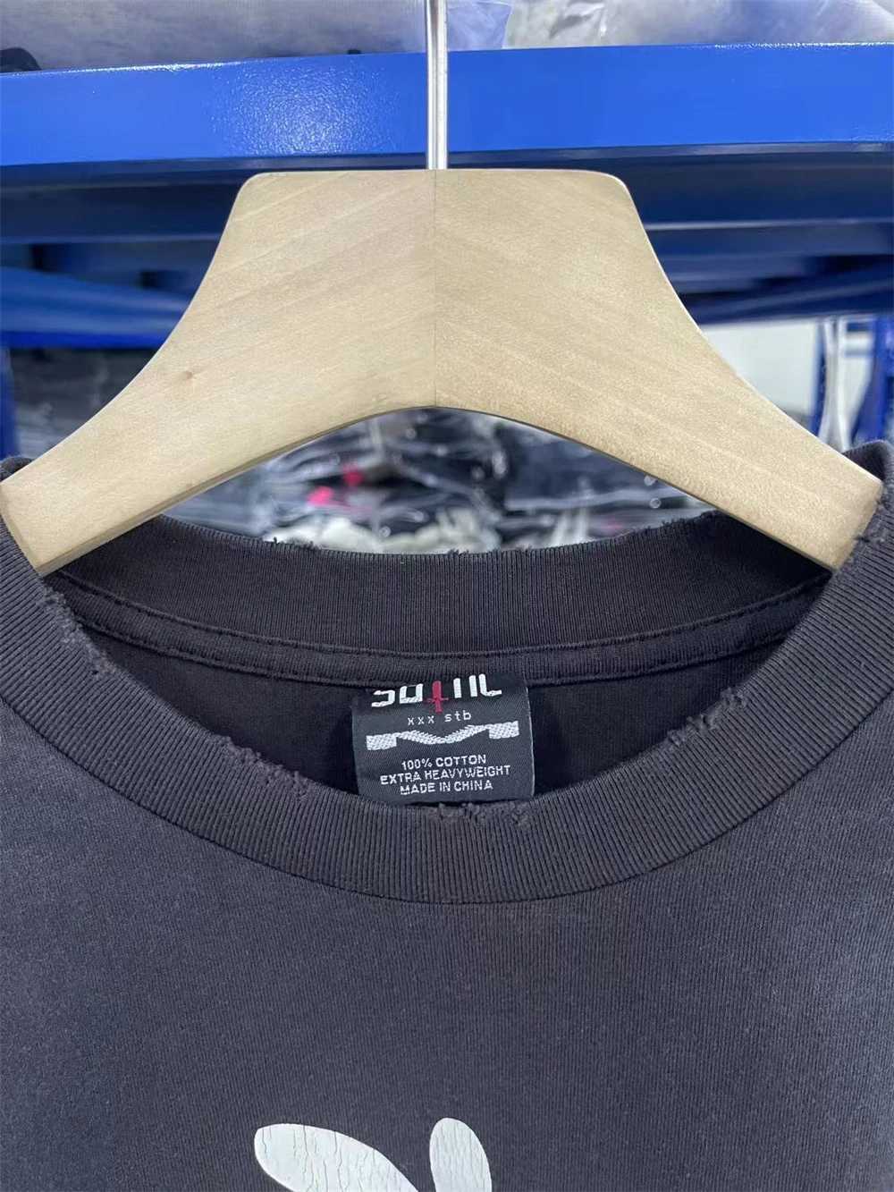 Washed Vintage Saint 25SS De La Soul Is Dead Long Slves T Shirt Men Women High Quty Tshirt X251028