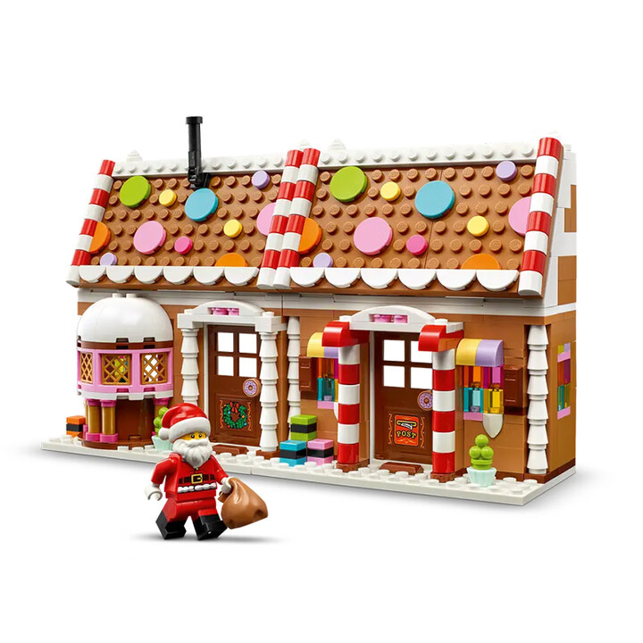 LEGO Toys Christmas Series Countdown Calendar Building Set - Festive Gingerbread House Gift