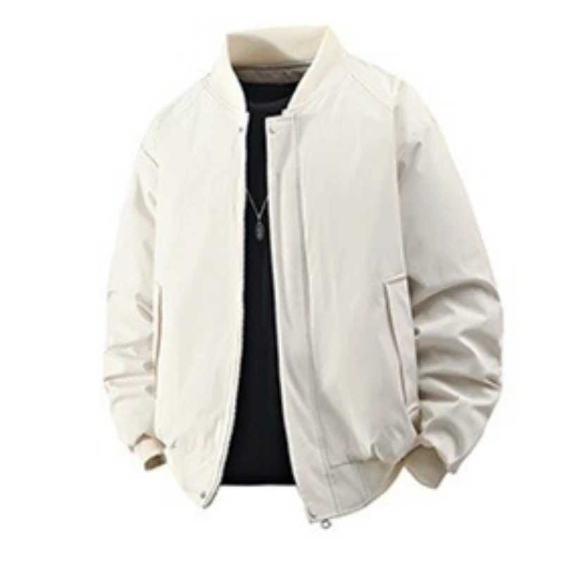 Latest Baseball Collar Down Mens Winter Loose Cotton Jacket with Thick Velvet Soft Warm and Comfortable Versatile Cotton Jacket J251028