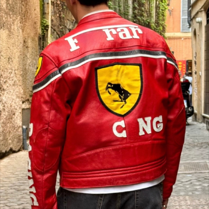 Red Jackets Men's Clothing Coats 2026ss