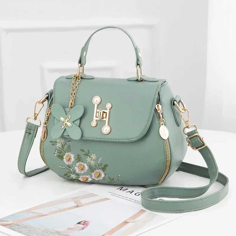 Embroidered Handbag Hot Selling Women Bag New Network Red Fashion Crossbody Bag Versatile Popular Bag PU LeatherT251028