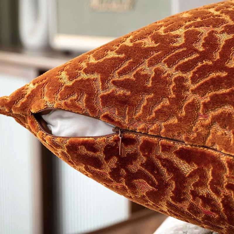 Pillow Case Cover Light Luxury Style Sofa case Modern Cut Velvet Threedimensional Cushion Cover 45cm C251028