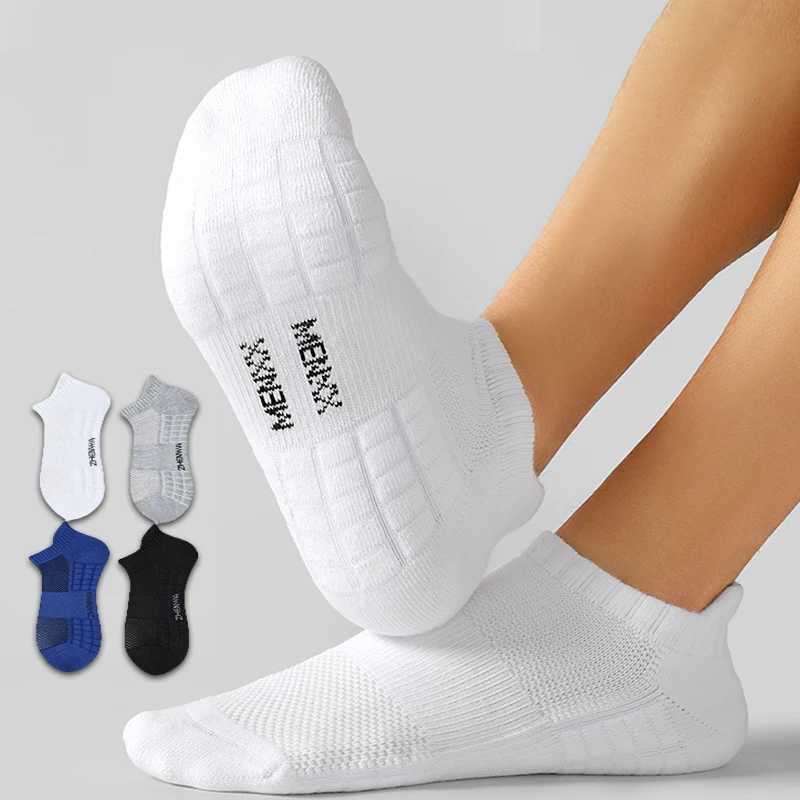 5Pairs Mens Cotton Sports Socks Breathable Sweat Absorbent OdorResistant High Quality Womens Sock Comfortable Unisex sox J251028