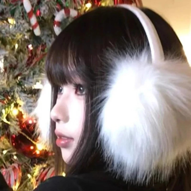 Lovely Soft Plush Ear Warmer Earmuffs Winter Warm for Women Men Fashion Earflap Outdoor Cold Protection EarMuffs Ear Cover 251027