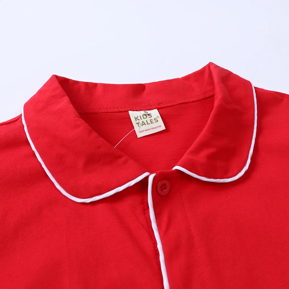 Christmas Kids Boys Girls Pajamas Sets Family Matching Loungewear Cotton MotherMe Sleepwear Custom Print Costumes 251023