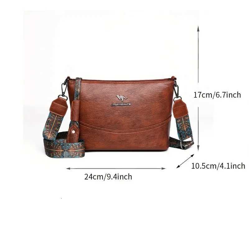 Retro Womens Tote Bag Elegant Purse with Adjustable CrossbodyShoulder Strap Versatile Handbag for Work Travel Everyday UseT251028