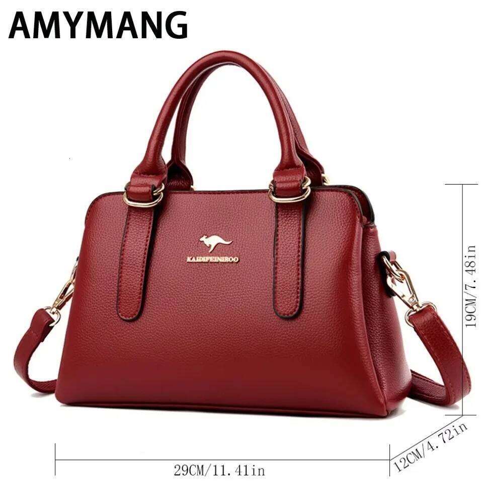 Designer Bags Leisure High Quality Women Purses And Handbags Designer PU Leather Shoulder Female Bags Ladies Fashion Messenger Sac Hot Selling