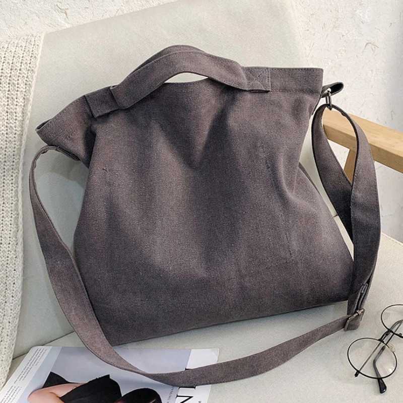 Top Canvas Bag Youth Men Shoulder Bags Large Capacity Hand Bags Letter Printed Crossbody Bag for Women Students School BagsW251028