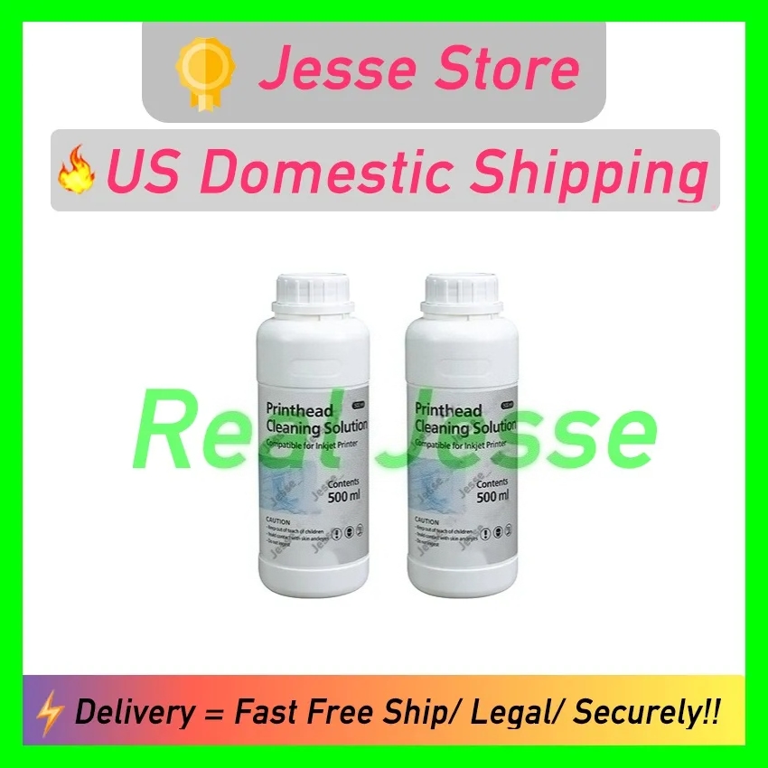 Jesse store Printhead Cleaning Cleaner Industrial Use Raw Materials Pure 99 Safe Privacy No Customs issues Free Fast Shipping