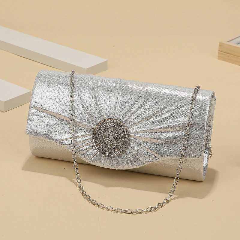 Elegant Diamond Floral Cellphone Clutch Bag for Women Unique Crystal Purse Designer Evening Bag Wedding Gift H251027