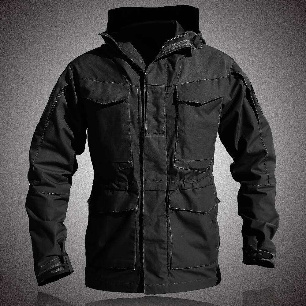 Waterproof Tactical Windbreaker For Men, Flight Pilot Coat, Military Field Jacket, Casual Clothes