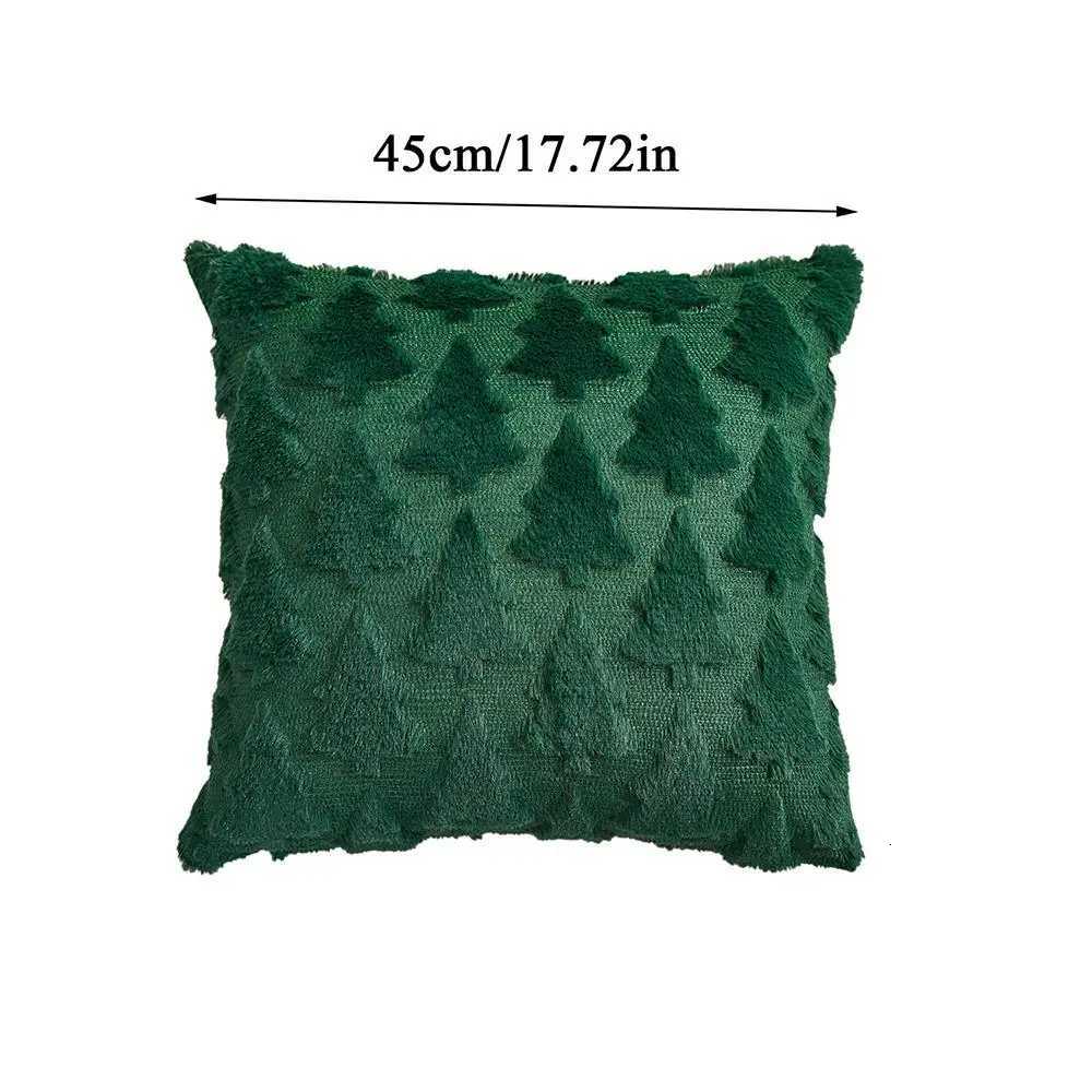 Pillow Case slip Xmas Home Decor Square Cases Christmas Plush case Throw Cover Decorative Grometric Home Textile C251028