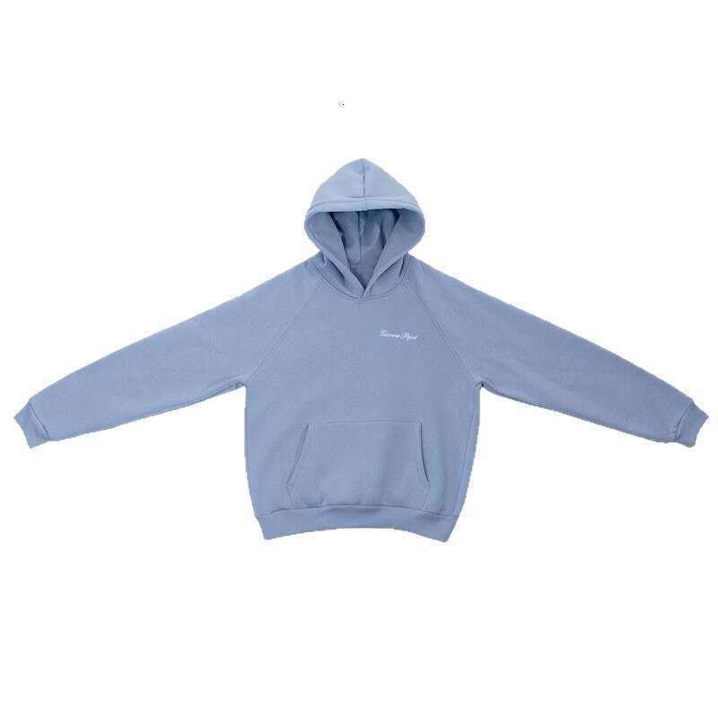 American Street Trend Niche Loose Casual Hooded Sweatshirt Personalized Letter Print Straight-Leg Sweatpants