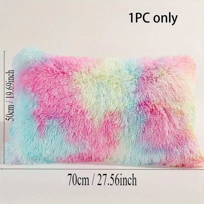 Pillow Case 1pc Faux Fur cases Velvet Super Soft and Cozy Wrinkle Fade Stain Resistant with Zipper Closure Bed Cases C251028