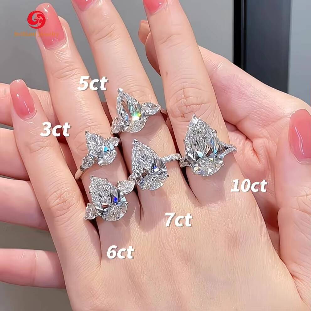 Ring Manufacturer Custom Fashion Rings 14K 18K Gold IGI Certified Lab Grown Diamond Ring Engagement and Wedding Rings for Women
