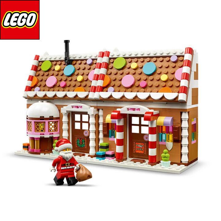 LEGO Toys Christmas Series Countdown Calendar Building Set - Festive Gingerbread House Gift