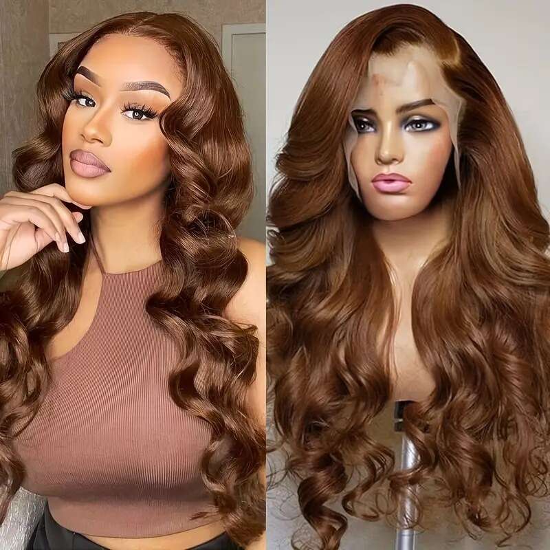 Light Brown Front Wig Women With Long Curly Big Waves Volume & Soft Texture, Full Head Coverage, Comfortable Lace Cap For Daily Wear, Parties, Music F