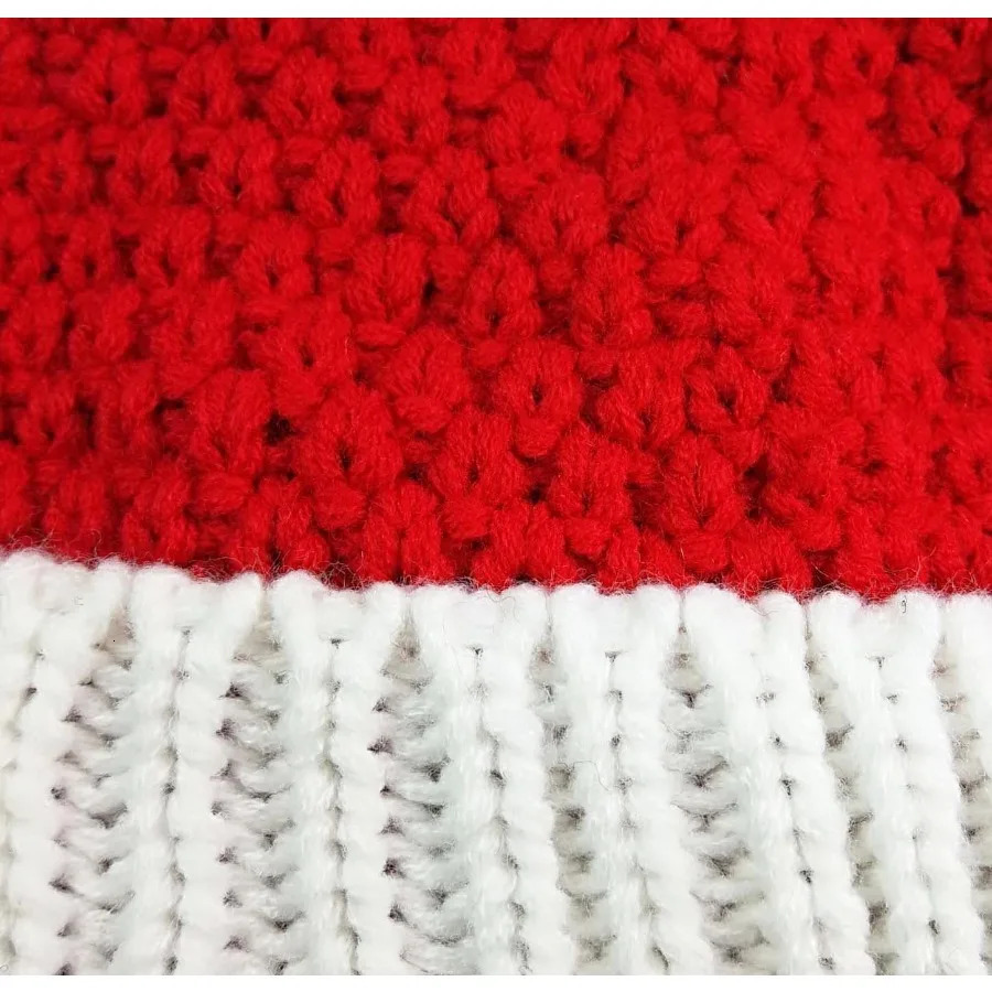 Festive Christmas Santa Hat for Adult Women Men Girl Boy Xmas Ski Knit Warm Hat Perfect for Holiday Parties Winter Outdoor Acti 251024
