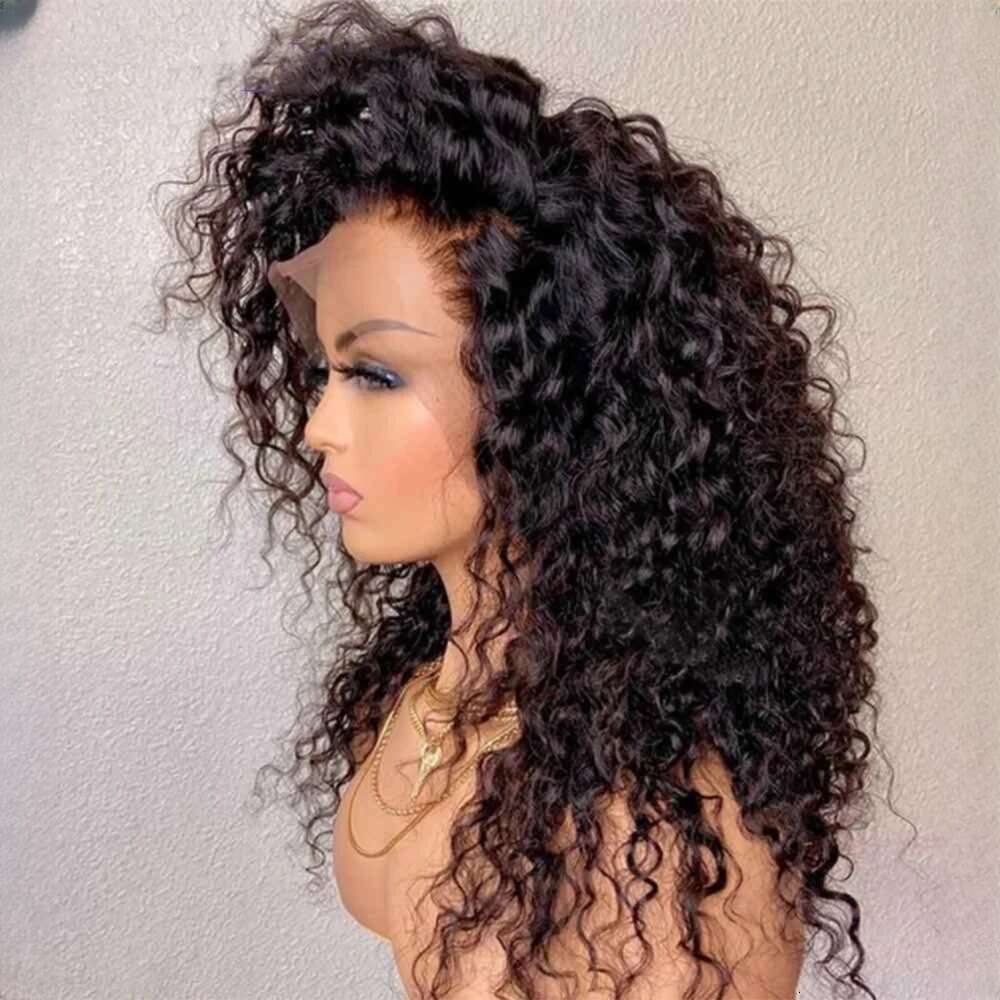 180% Density 26" Twist Synthetic Wig - 13X4 HD Lace Front, Heat Resistant Daily Wear, Elegant Kinky Curly Hair For Women & Men, Versatile Party S