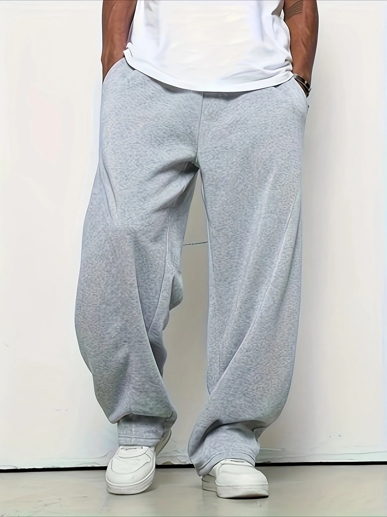 Autumn and winter pants boys handsome casual trousers simple straight sweatpants versatile singlepiece 251027