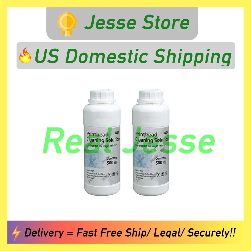Jesse store Printhead Cleaning Cleaner US Domestic Local Shipping Chemicals Raw Materials wholesale Industrial Use Free shipping
