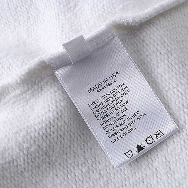 Hoodies 2025 New American High Street Vulture Letter Print Dirty White Hooded Sweatshirt Men Women Hoody Pullover J251028