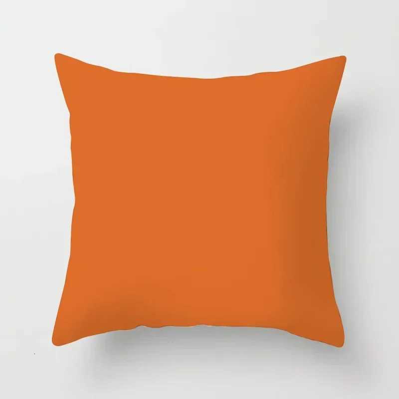 Pillow Case Orange Color Geometric Cushion Covers Horse Pattern Modern Nordic Fashion Simple Covers Decorative Livingroom Sofa Couch C251028