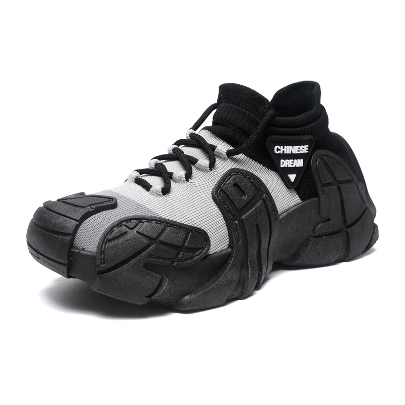 New Socks Women's Sneakers 2025 New Summer Daddy Lightweight Fly Weave Stretch Breathable Slip-On Shoes