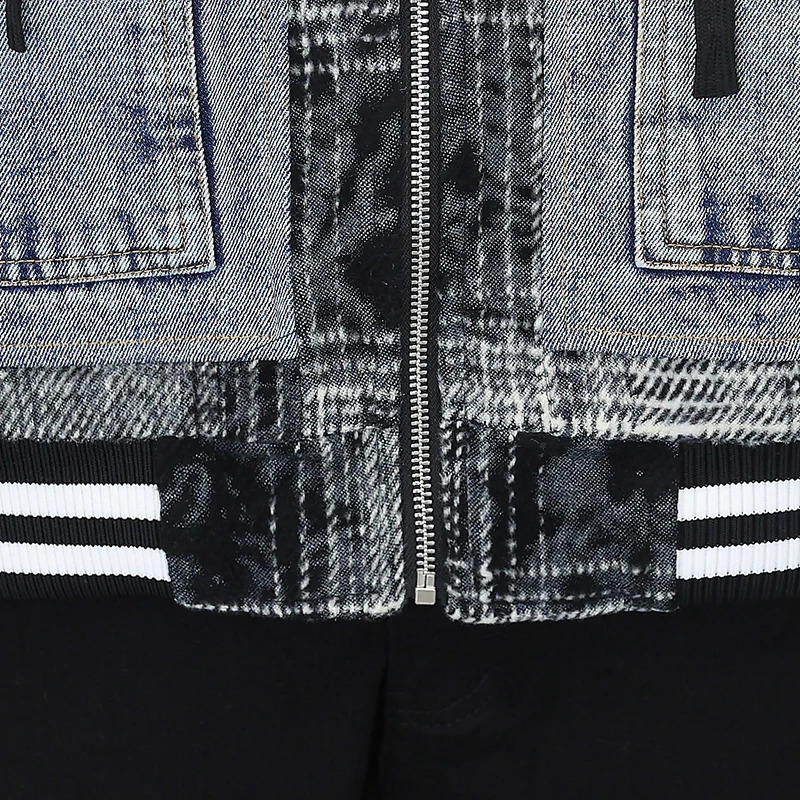 Autumn Winter Thickened Fleece Mens Denim Jacket Style Cotton Hooded Coat Warm Fashionable Outerwear 251017