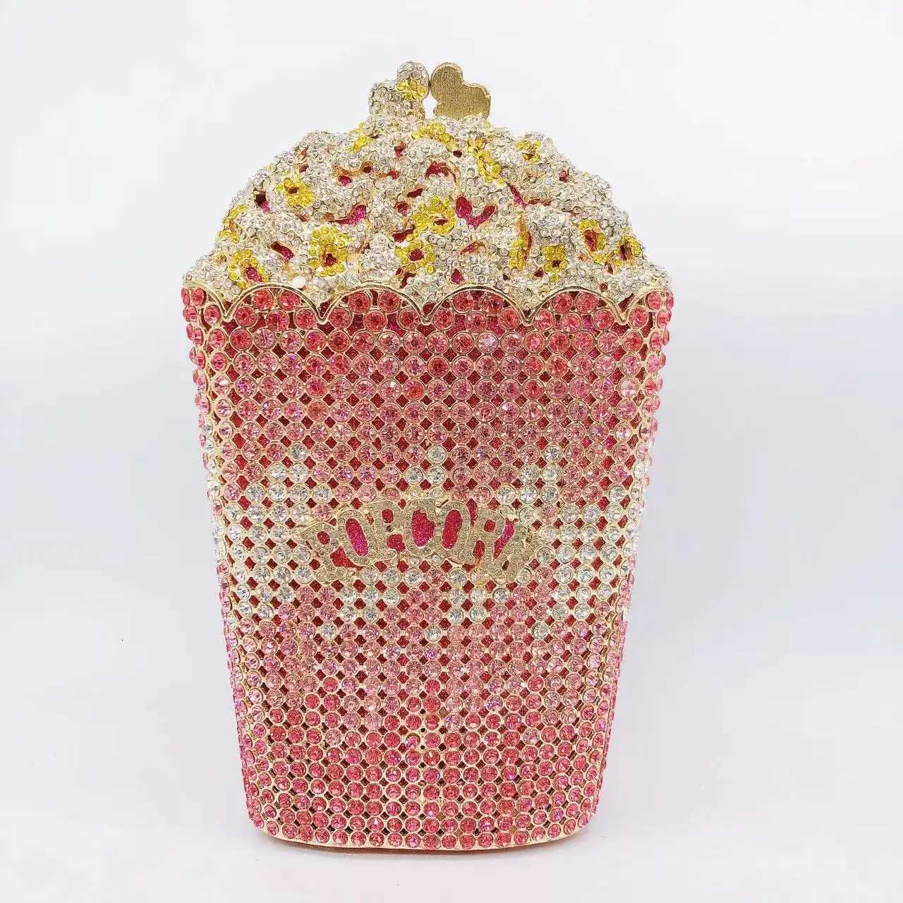 Diamond Dinner Hollow Rhinestone Banquet Clutch Bag Handtassen Dames Bolsos De Fiesta Para Mujer Boda Womens Rhinestone Handbag H251027